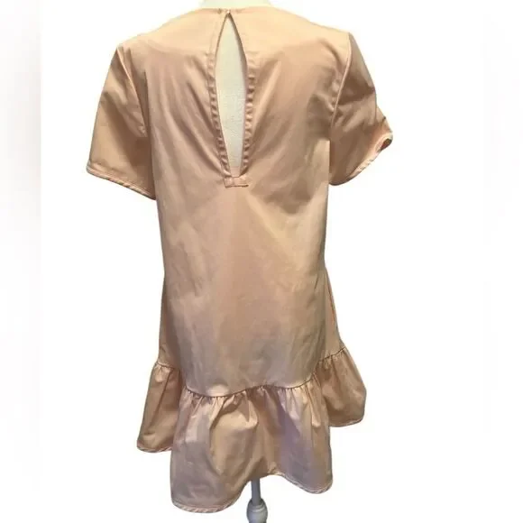 NASTY GAL• Poplin ruffled dress - Picture 3 of 7